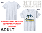 Crusaders Basketball Shirt - Adult