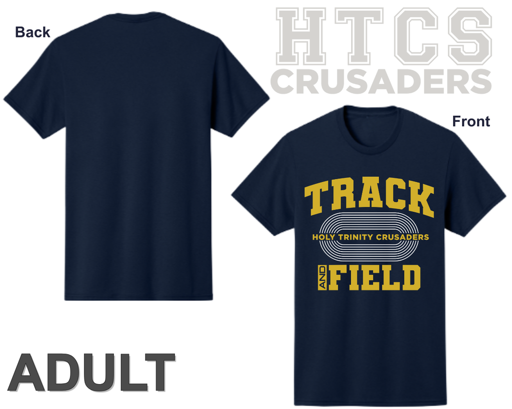 Crusaders Track & Field Dri-fit Shirt - Adult