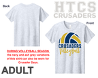 Crusaders Volleyball Shirt - Adult