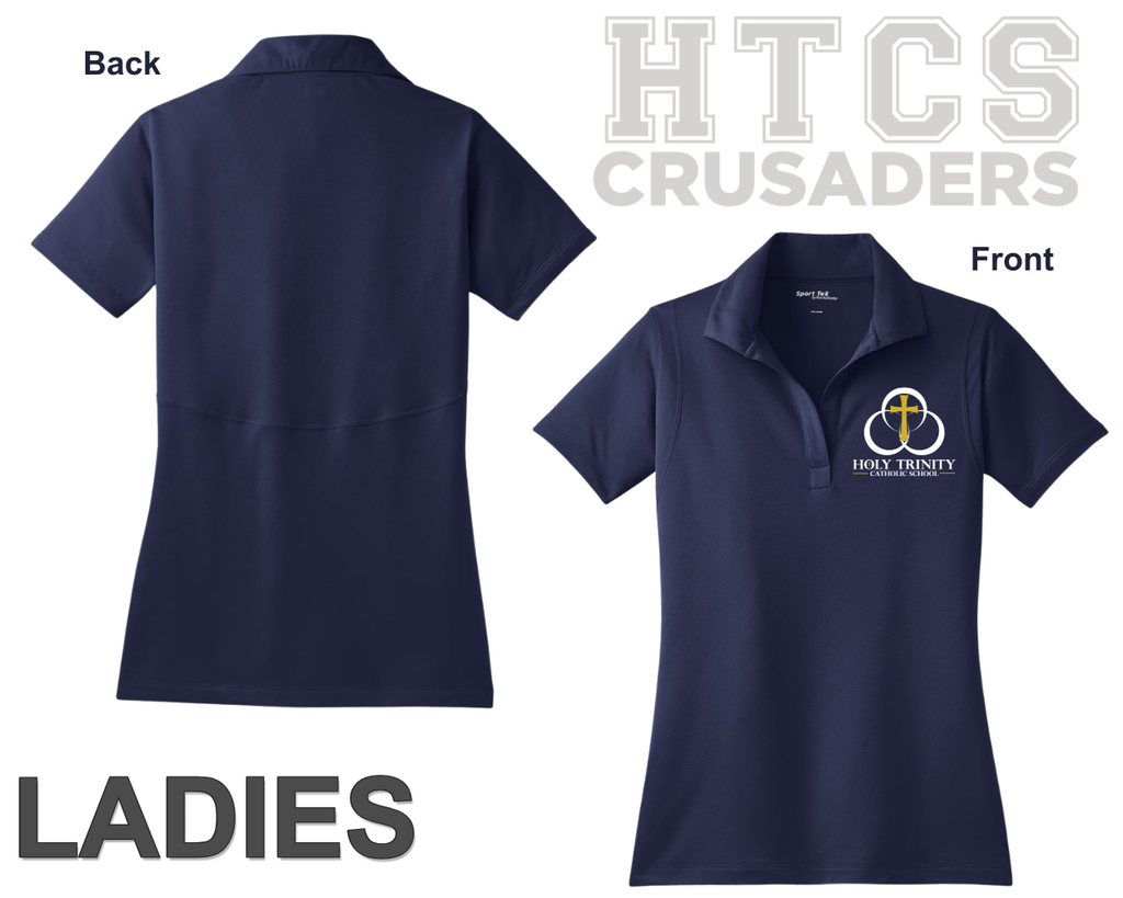 HTCS Logo Polo Shirt - Adult Ladies' Cut