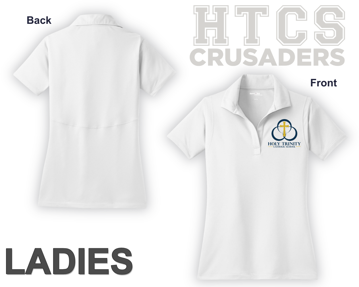 HTCS Logo Polo Shirt - Adult Ladies' Cut
