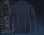 1/4 Zip Collar Sweatshirt - Adult
