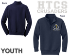 1/4 Zip Collar Sweatshirt - Youth