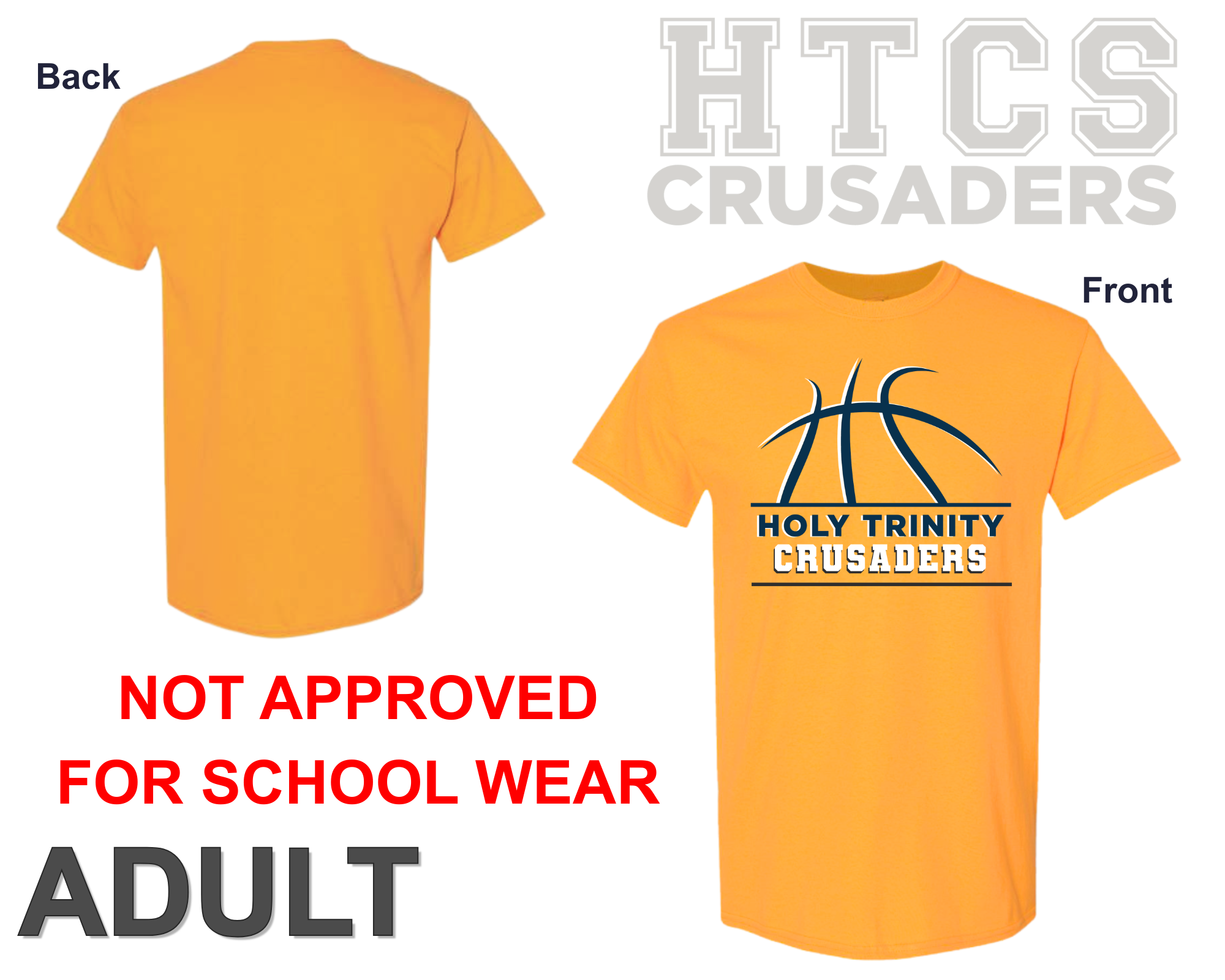 Crusaders Basketball Shirt - Adult