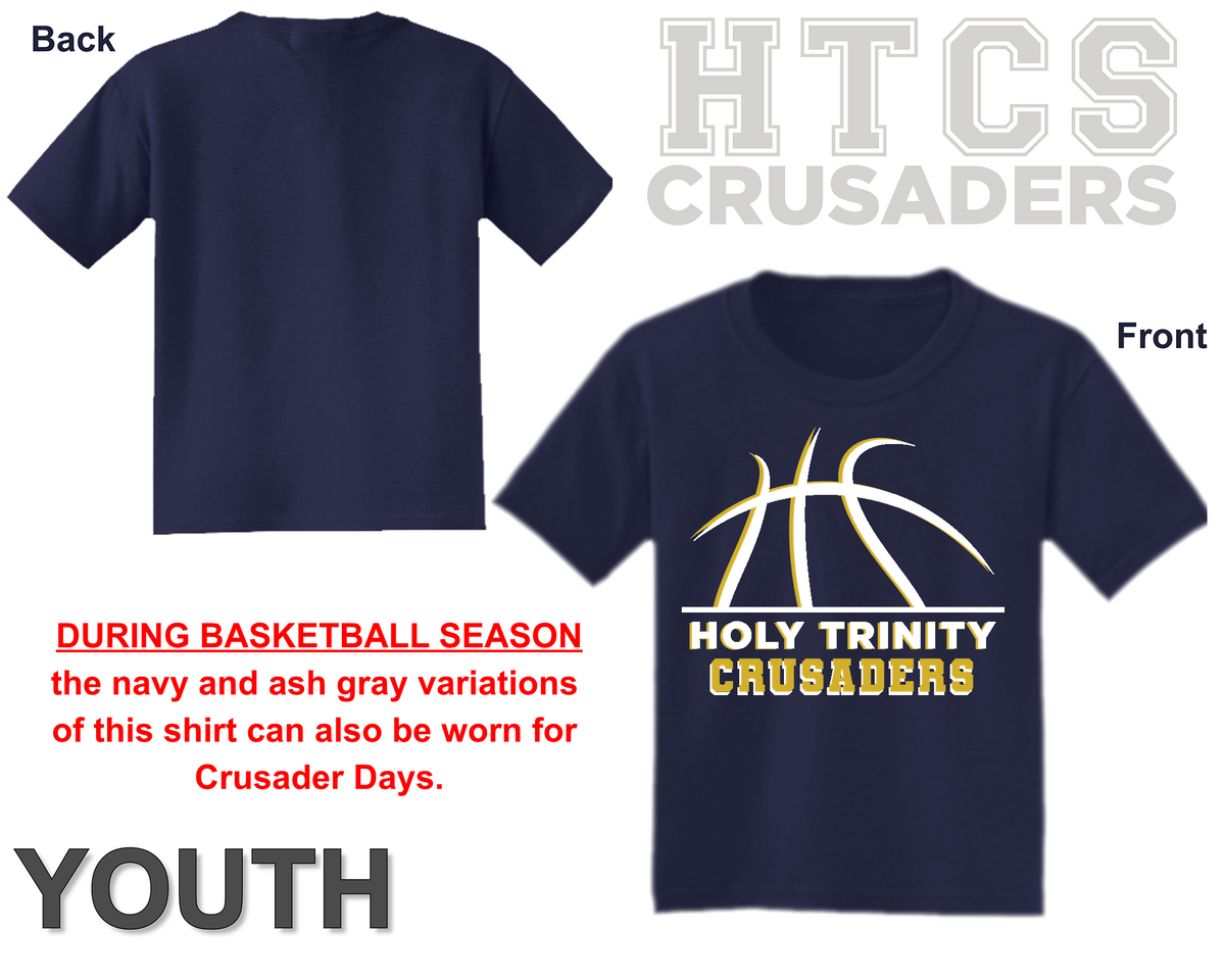 Crusaders Basketball Shirt - Youth