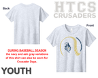Crusaders Baseball Shirt - Youth