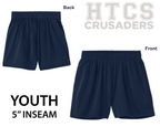 Gym Shorts - Youth 5" Inseam