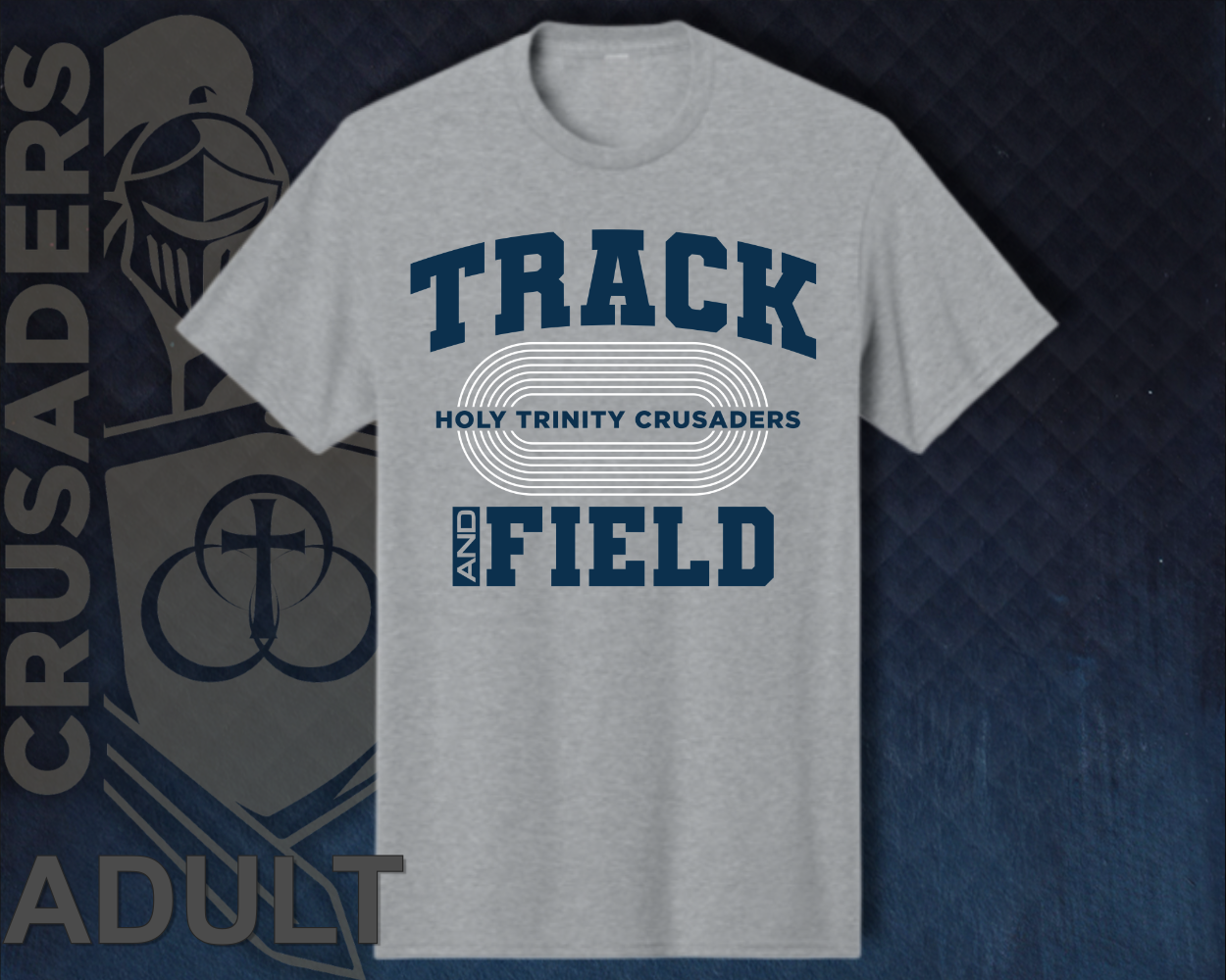 Crusaders Track & Field Dri-fit Shirt - Adult