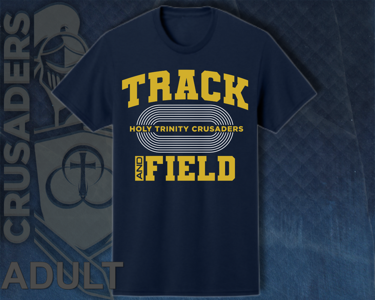 Crusaders Track & Field Dri-fit Shirt - Adult