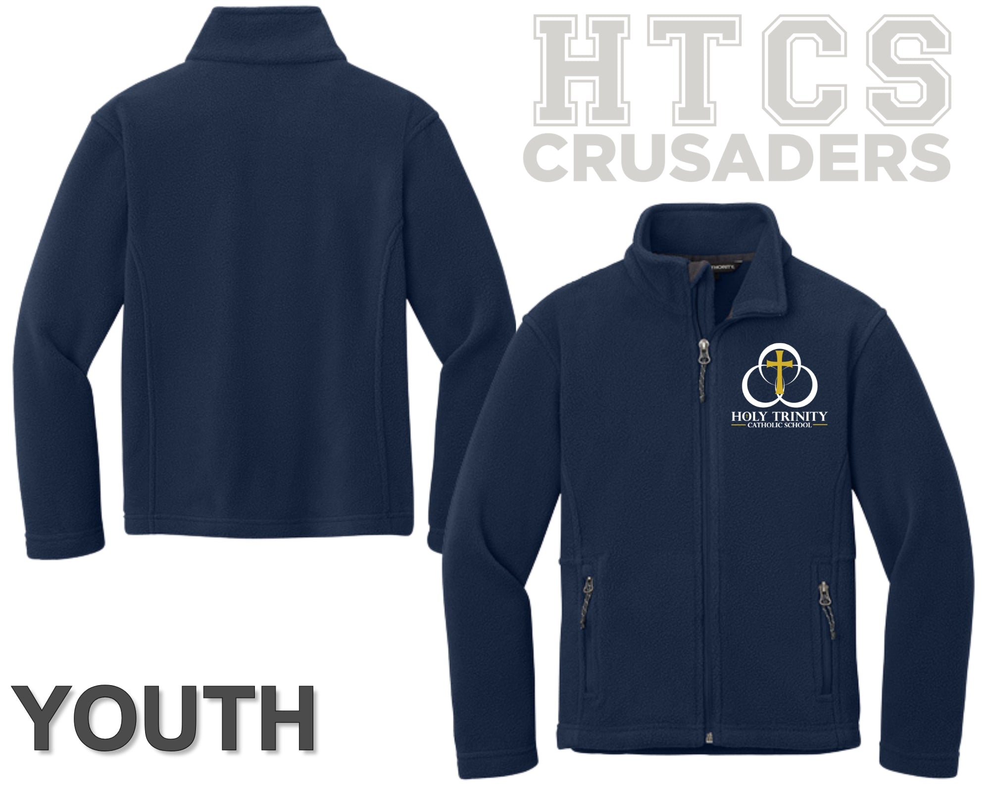 Fleece Zip-up Jacket - Youth