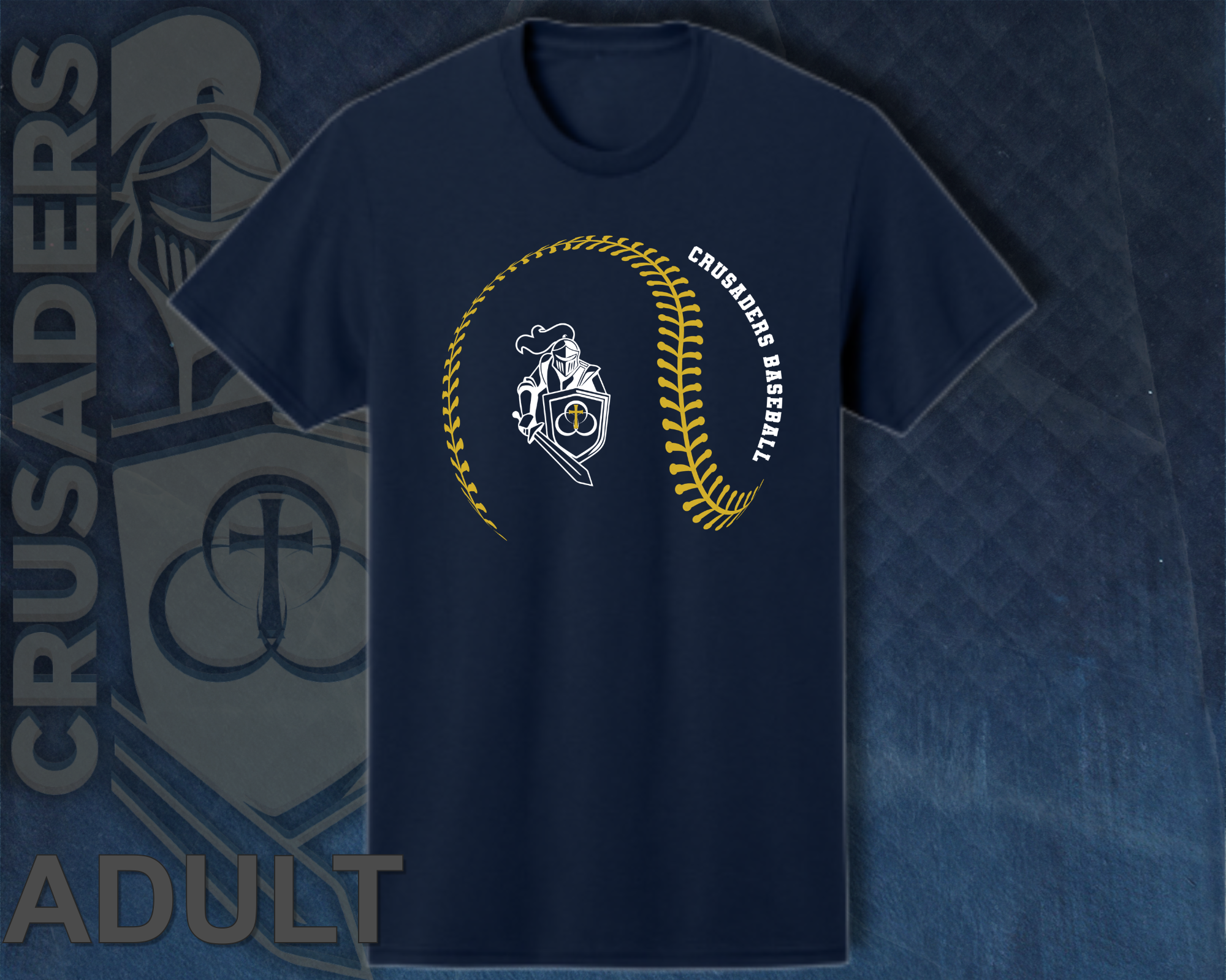Crusaders Baseball Shirt - Adult