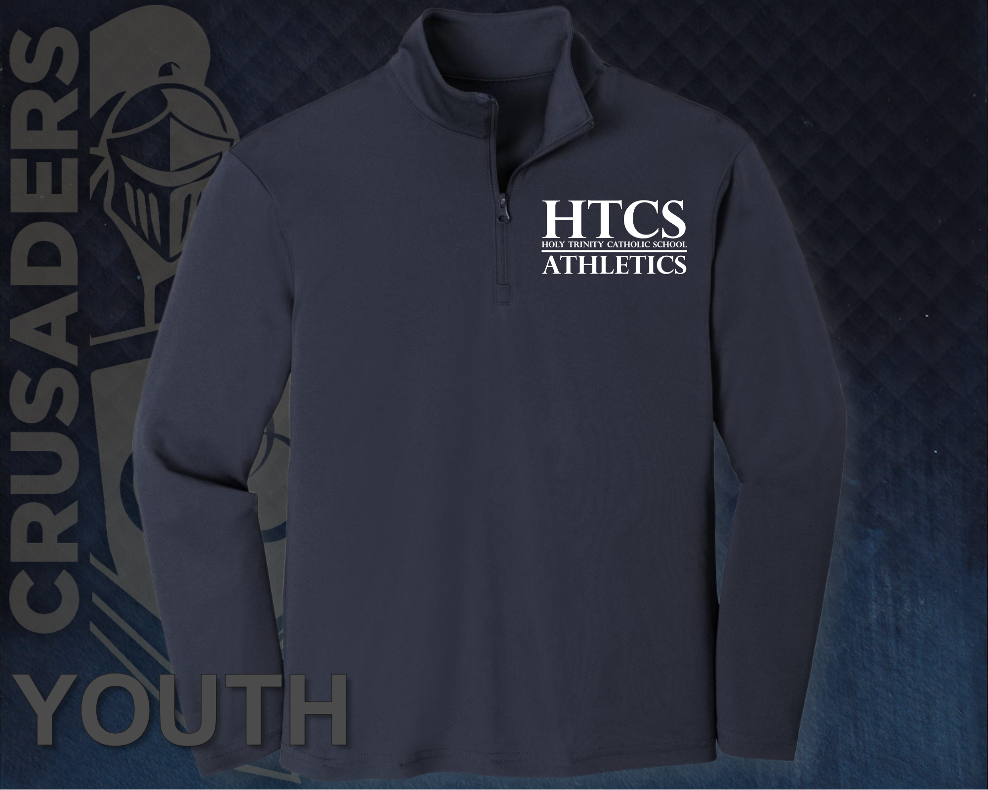 Athletics 1/4 Zip Dri-Fit Pullover - Youth