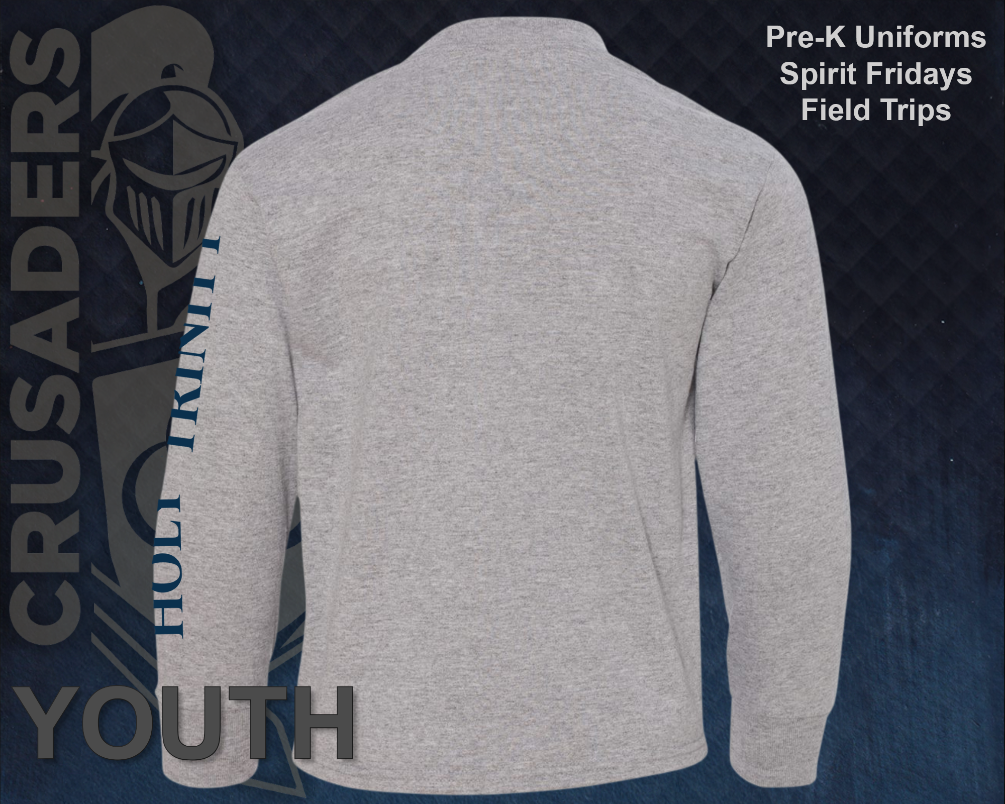 HTCS Logo Long Sleeve Shirt - Youth