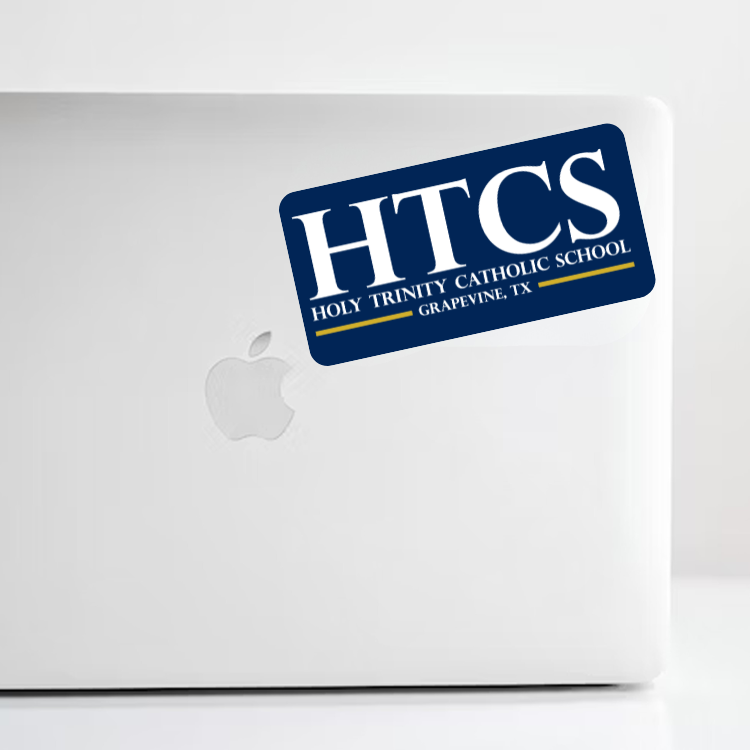 HTCS Rectangle Vinyl Sticker