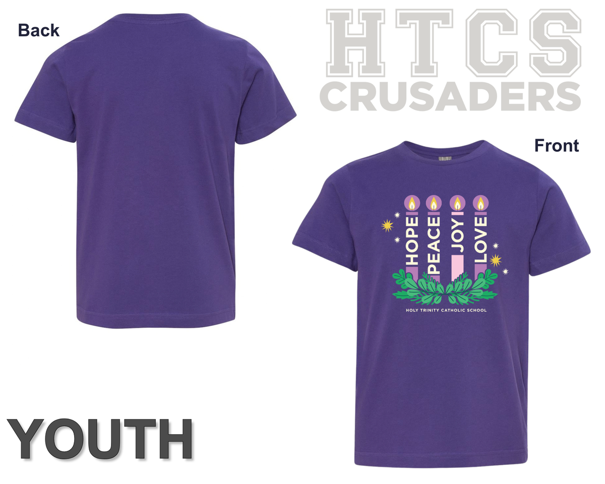 Advent Wreath Shirt - Youth